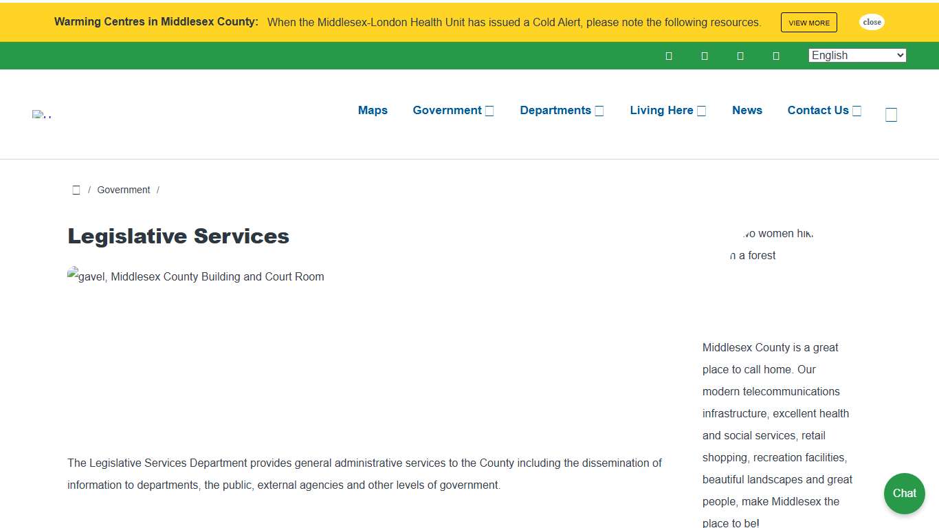 Legislative Services Middlesex County